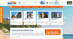 Desktop Screenshot of dovolena-v-bulharsku.com